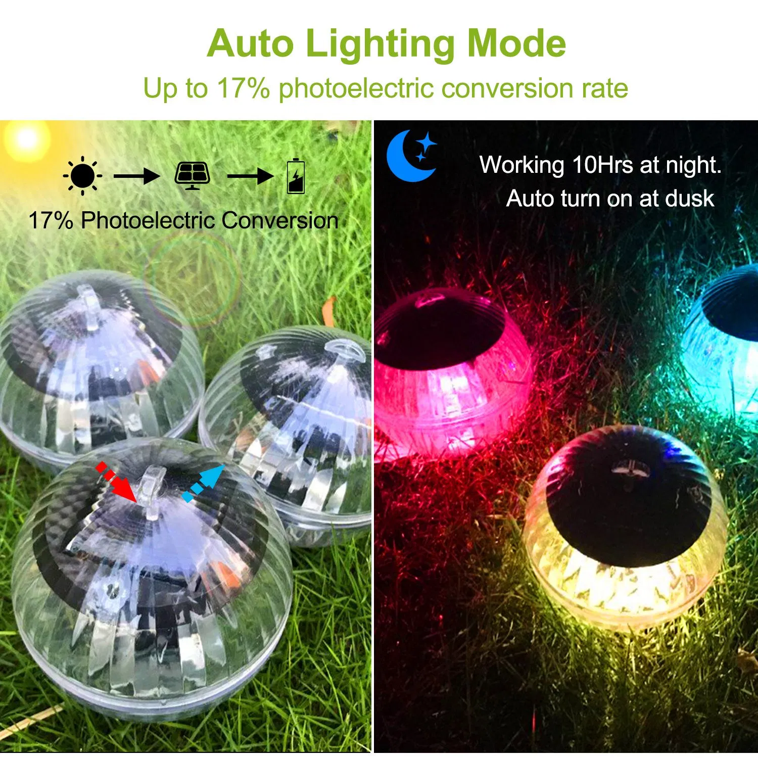 Solar Floating Pool Light Ball
